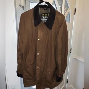 Barbour Men's Dark Brown Waxed Jacket